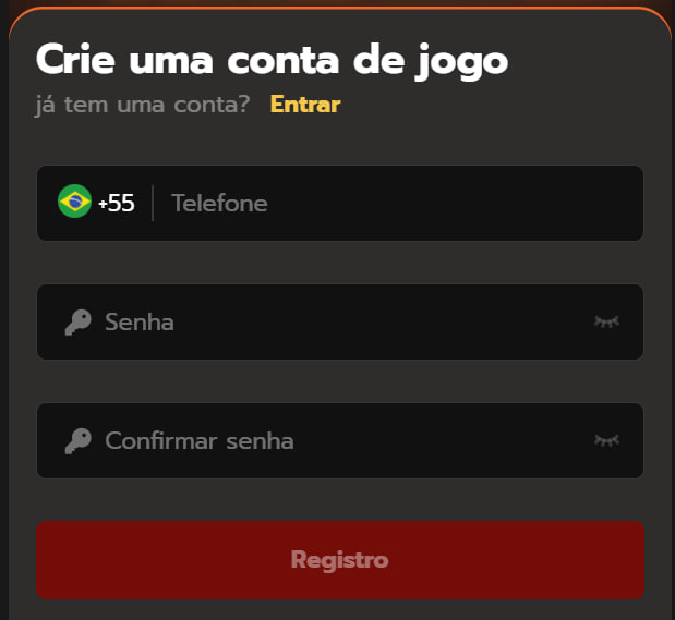 Formulário de Registro MODELOPG
